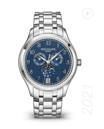 Replica Watch Patek Philippe Complications 4947/1A ANNUAL CALENDAR MOON PHASES 4947/1A-001